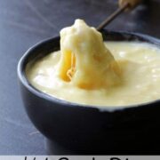 Need an easy hot crab dip recipe? This hot cheese crab dip recipe is a family recipe and comes together in minutes. So quick and easy!