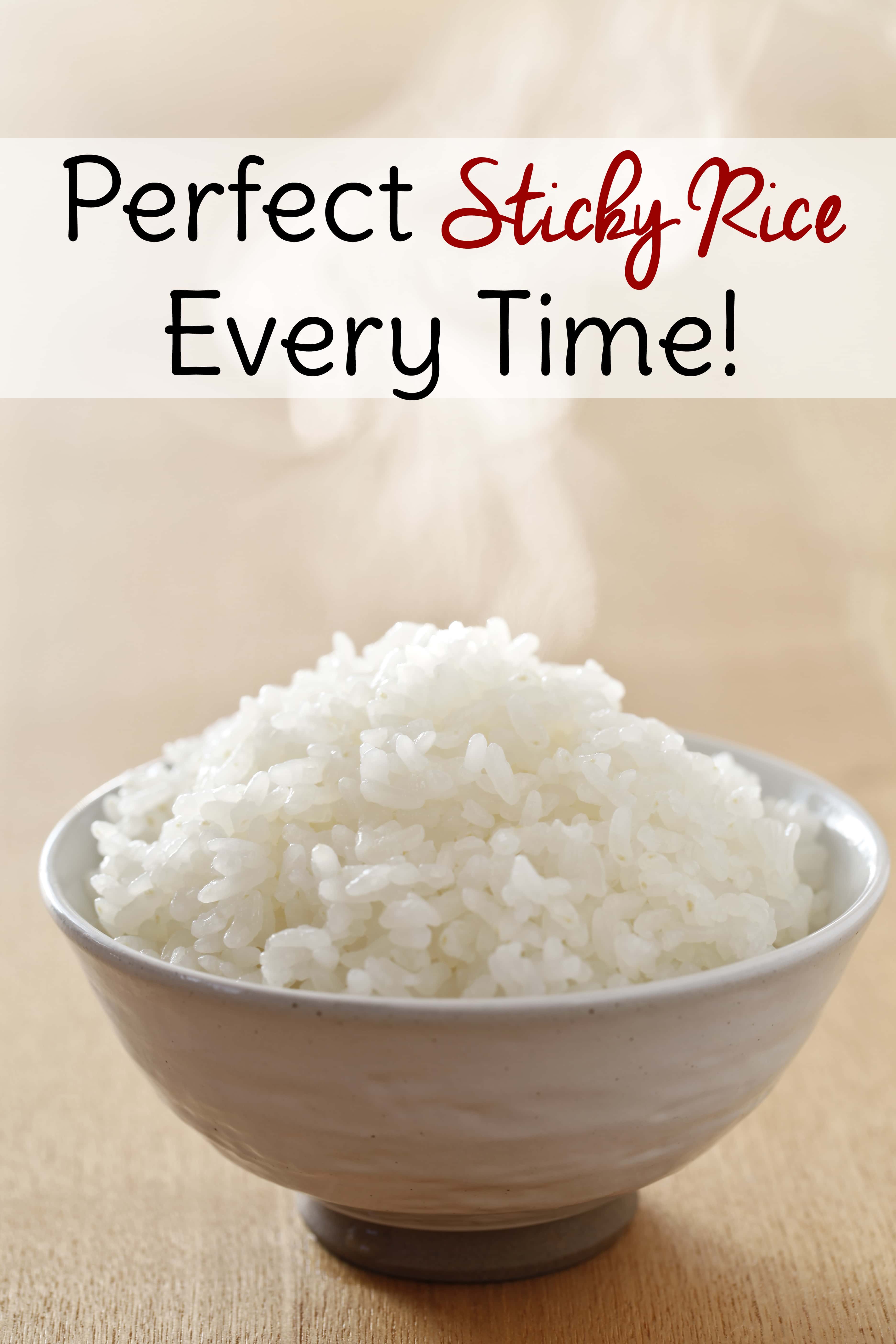 How to Use a Rice Cooker for Perfect Sticky Rice - Sweet T Makes Three