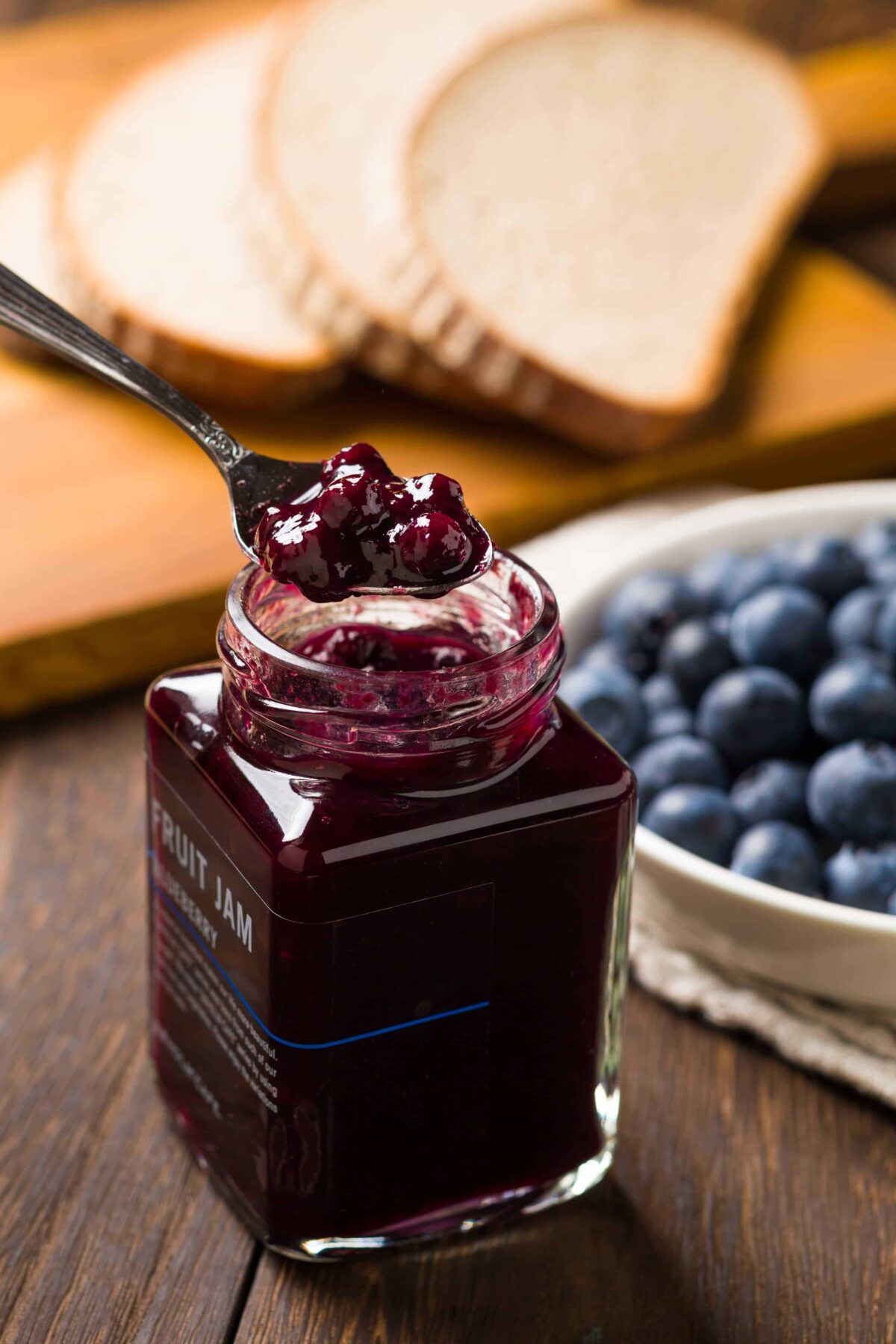 easy jam recipe with blueberries