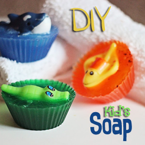 Soap Making for Kids: DIY Sea Creature Soap Craft | Sweet T Makes Three