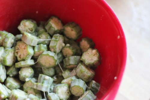 gluten free fried okra recipe