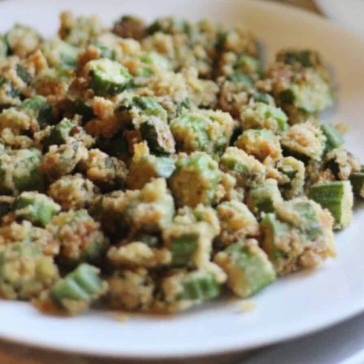 GlutenFree Fried Okra Sweet T Makes Three