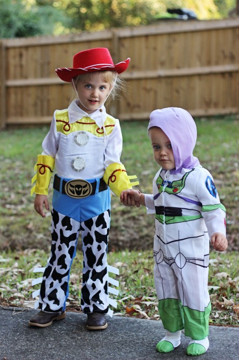 Family Halloween Costume Idea: Toy Story Theme - Sweet T Makes Three