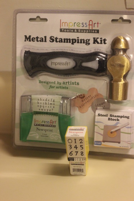 Metal Stamping Kits, Tools & Supplies