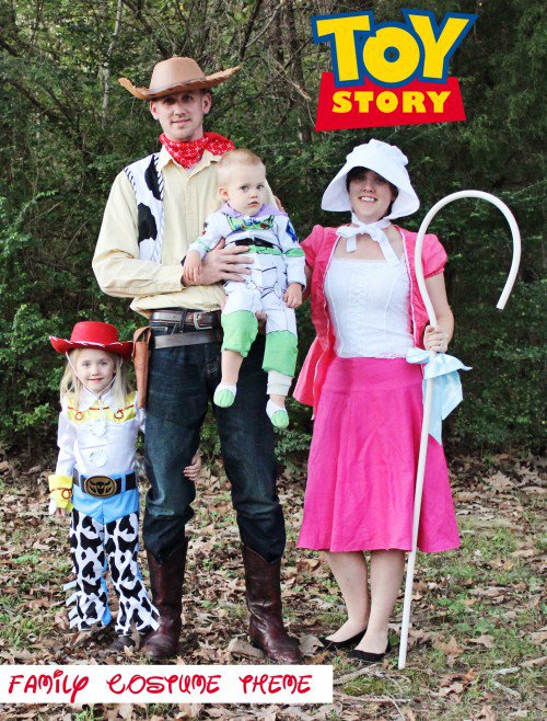 Family Halloween Costume Idea Toy Story Theme Sweet T Makes Three