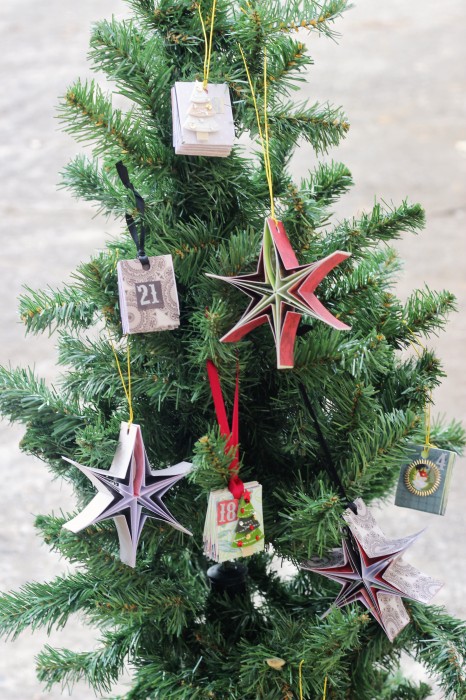 Make these DIY paper ornaments to mark each day of Advent by opening your ornament into a star! When your tree is full of stars, Christmas is here.