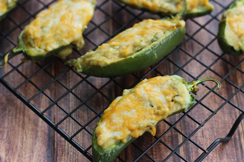 This easy appetizer recipe combines several southwest flavors for the perfect jalapeno poppers.