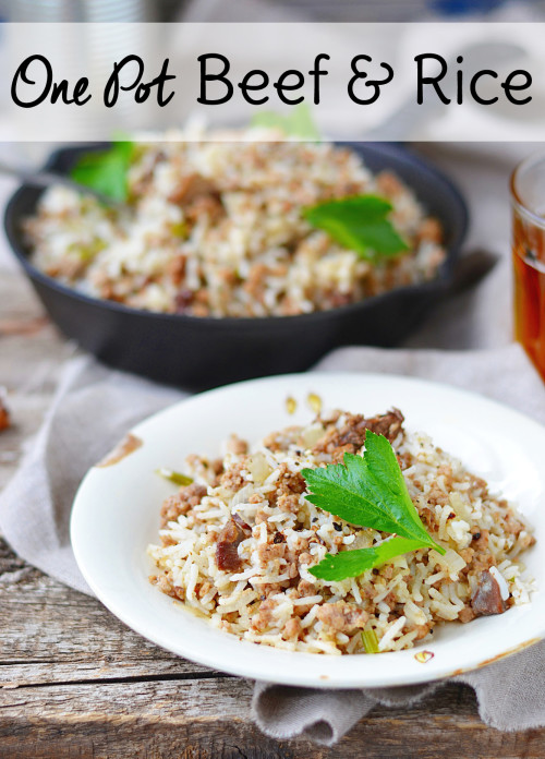 15 Minute Beef and Rice Dish Sweet T Makes Three