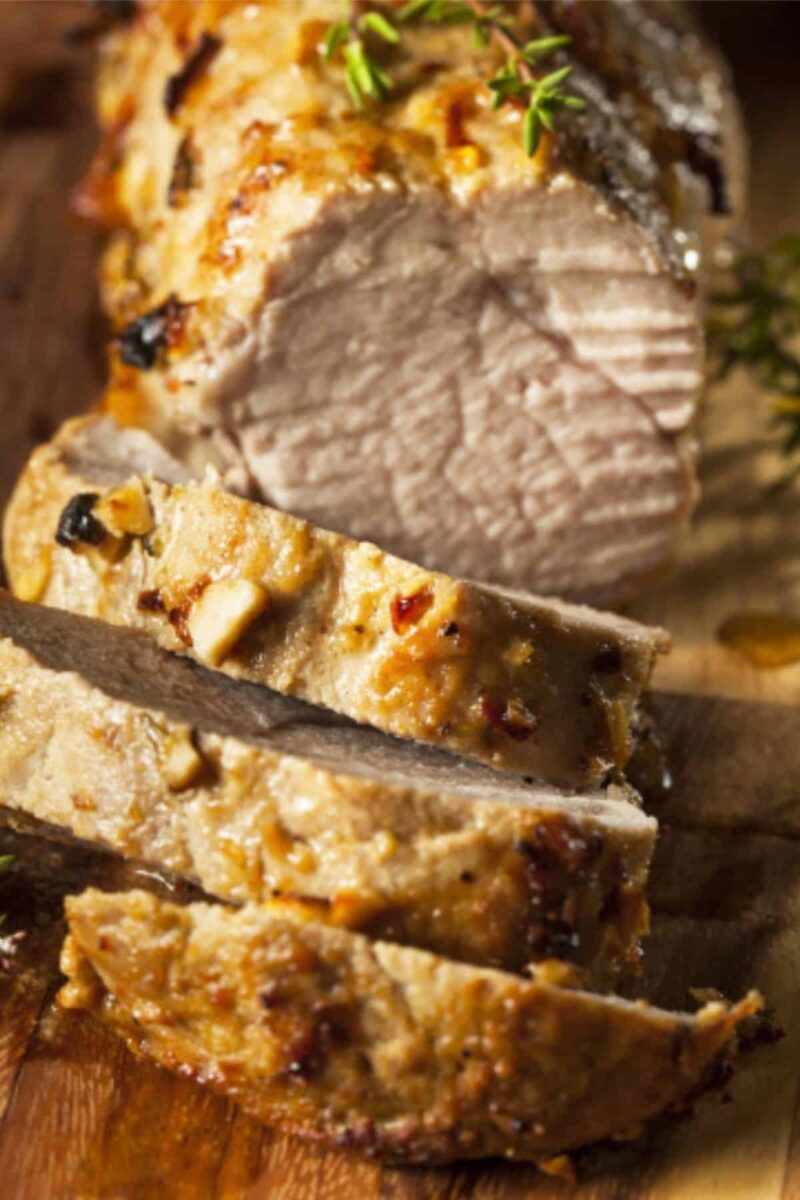 Oven Roasted Pork Loin with Gravy Sweet T Makes Three