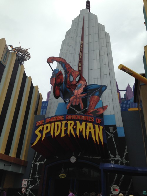 islands of adventure rides spiderman universal orlando