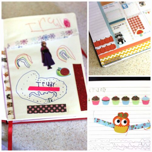 Washi tape is such a fun craft supply to have on hand for 5 year olds to craft with. Kids love to create their own artwork and need little to no supervision with it.