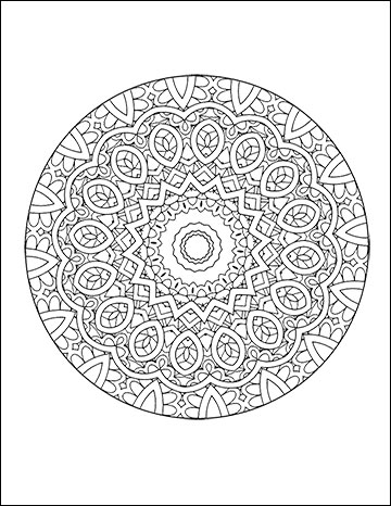 A collection of mandala coloring pages for adults. Yay for free coloring sheets for adults!