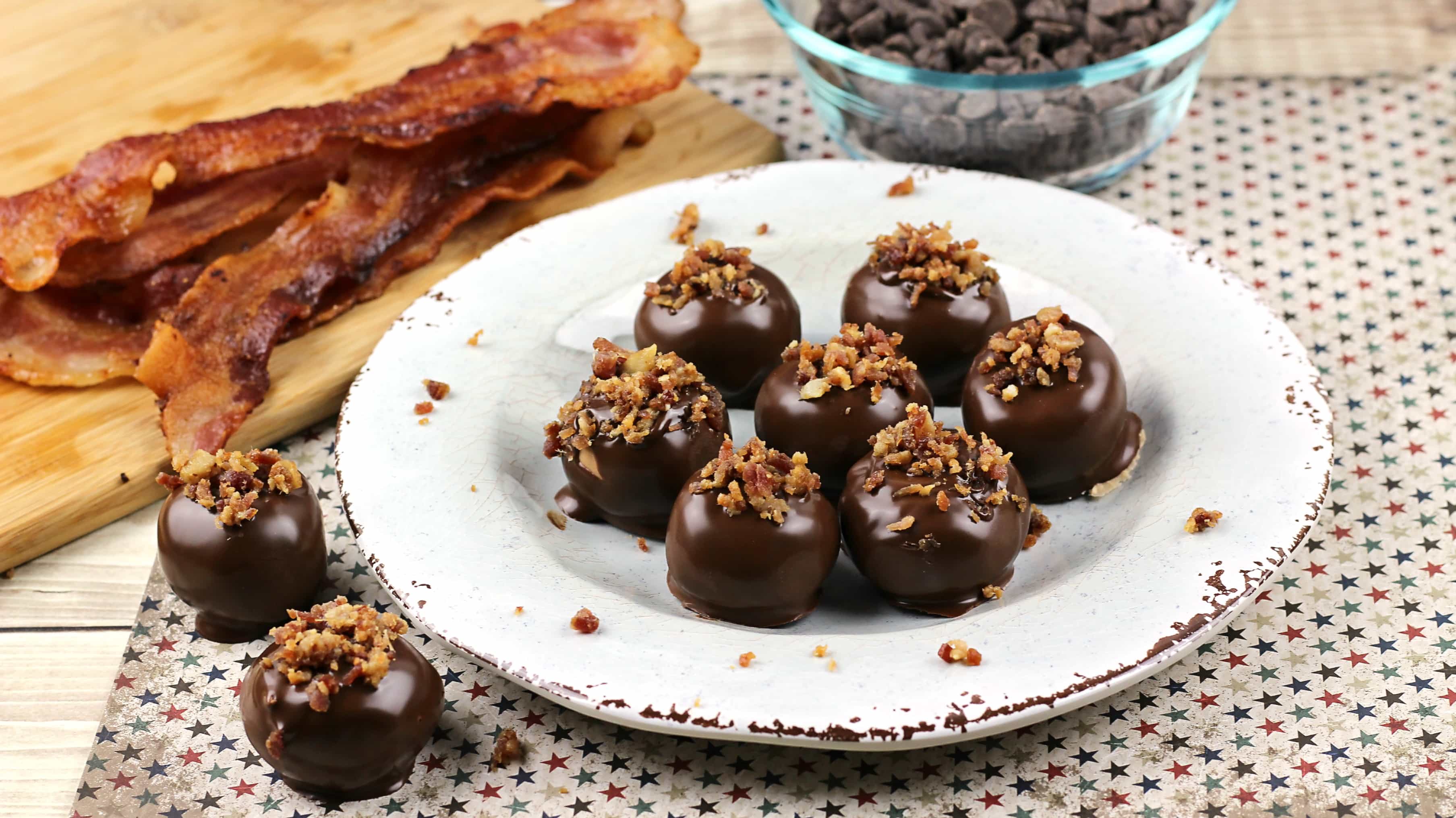 Chocolate Maple Bacon Truffles Sweet T Makes Three