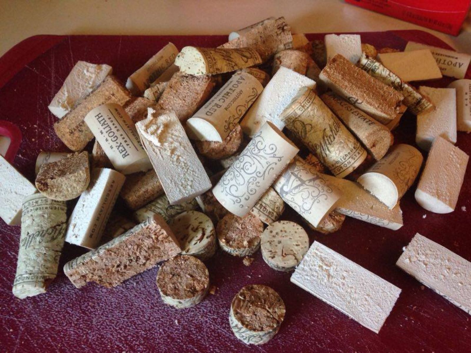 Make Your Own Cork Board with Wine Corks