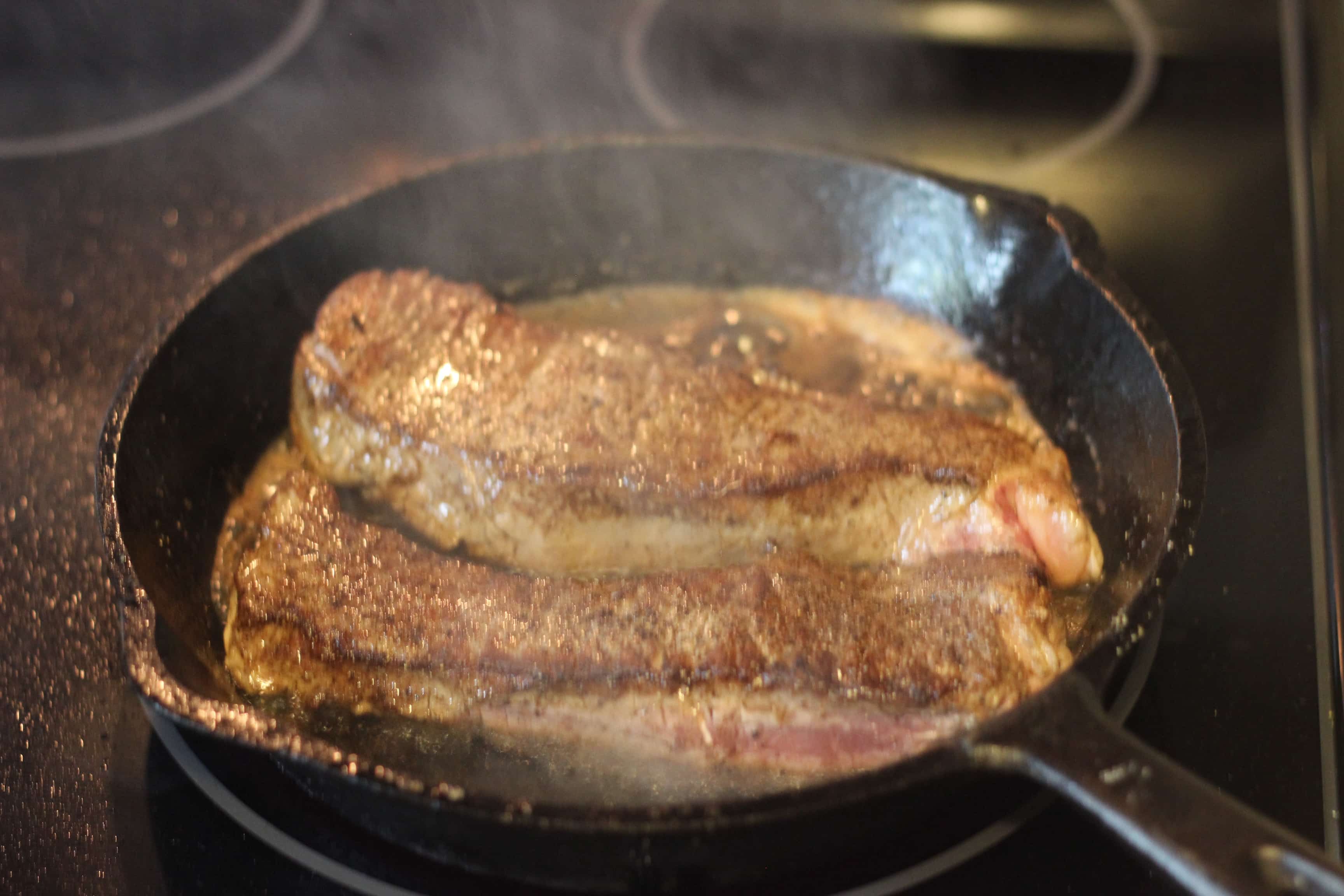 How to Cook New York Strip Steak Sweet T Makes Three