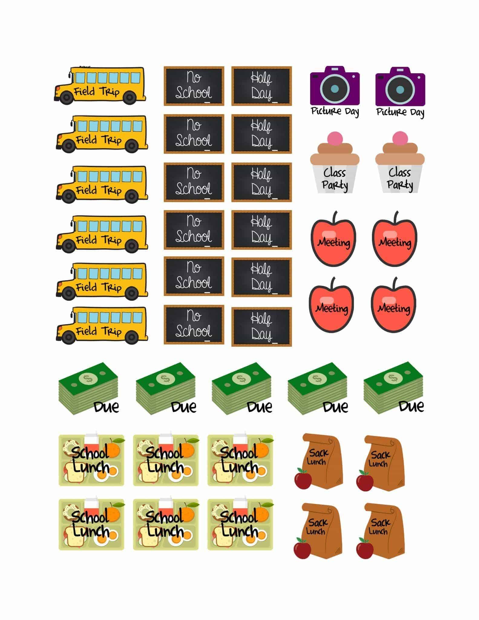 free printable stickers for teachers