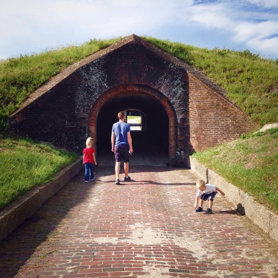 fort morgan alabama archway.