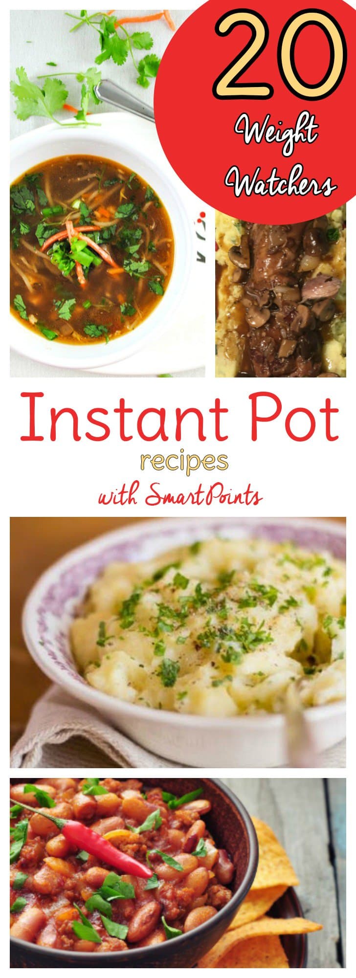 weight watchers instant pot recipes