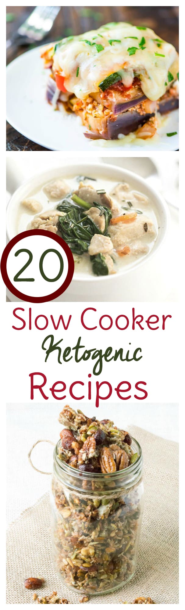 The ketogenic diet doesn't have to be hard. These 20 Crock Pot keto recipes make life on a low carb, high fat way of eating just a little easier. Fix it and forget it with slow cooker keto recipes!