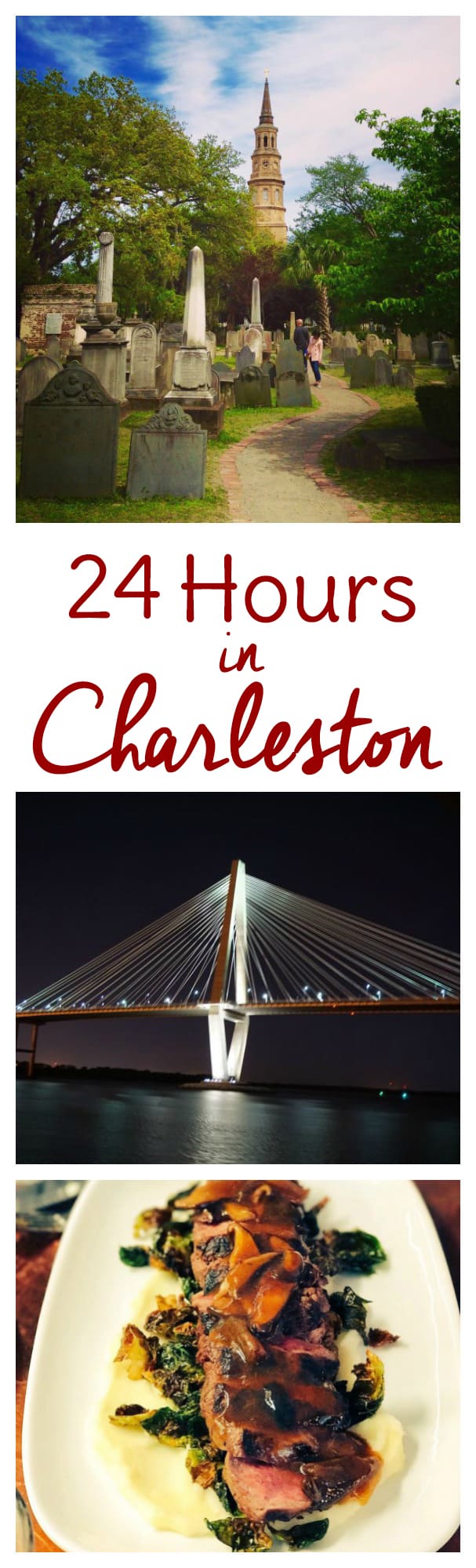 Charleston is one of a kind, but what if you only have 24 hours in Charleston? Whether it's due to a layover or a work trip (or if you're just passing through on a road trip) here's how to make the best of Charleston in a day. Things to do and where to eat!