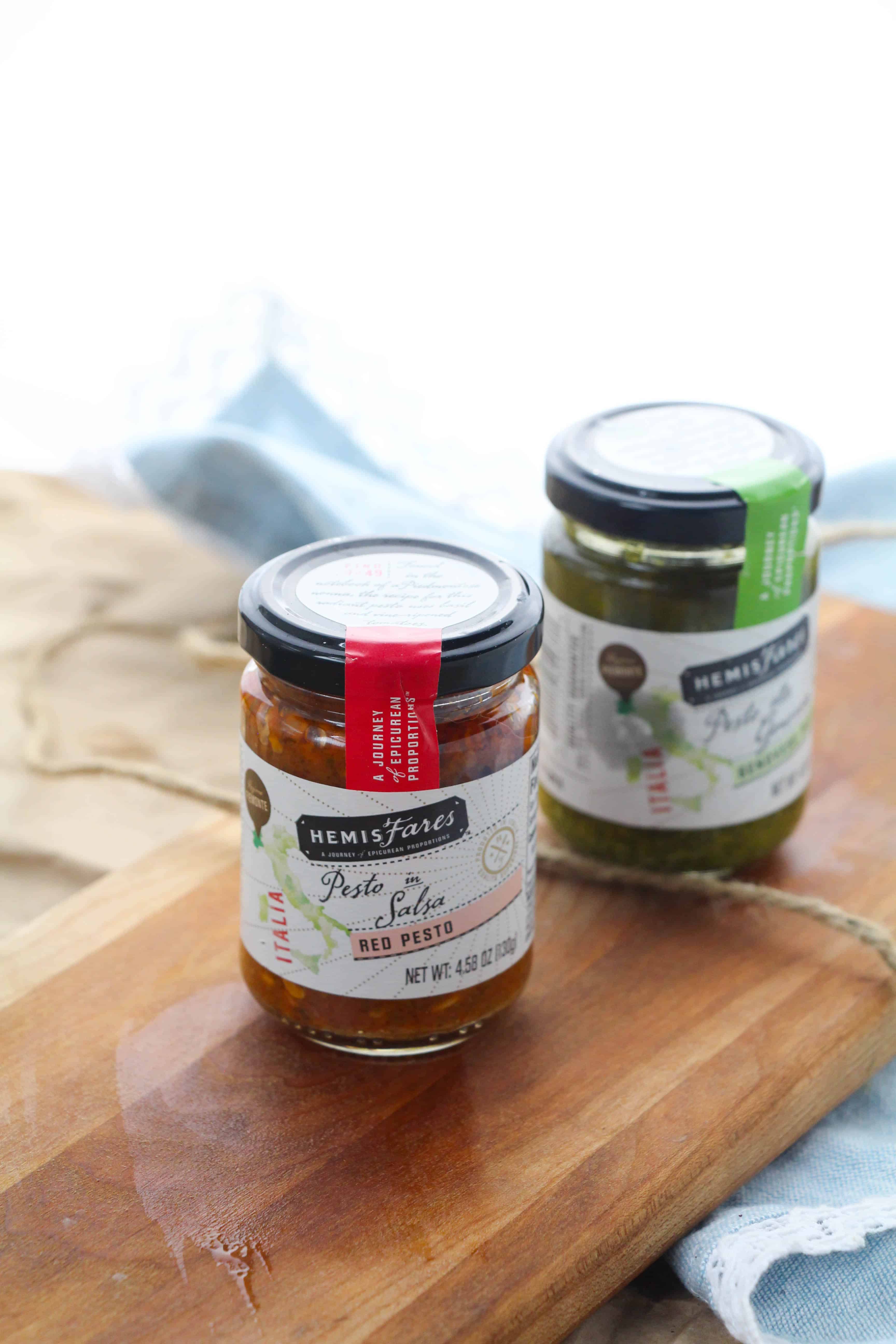 Cheesy Easy Pesto Dip Sweet T Makes Three