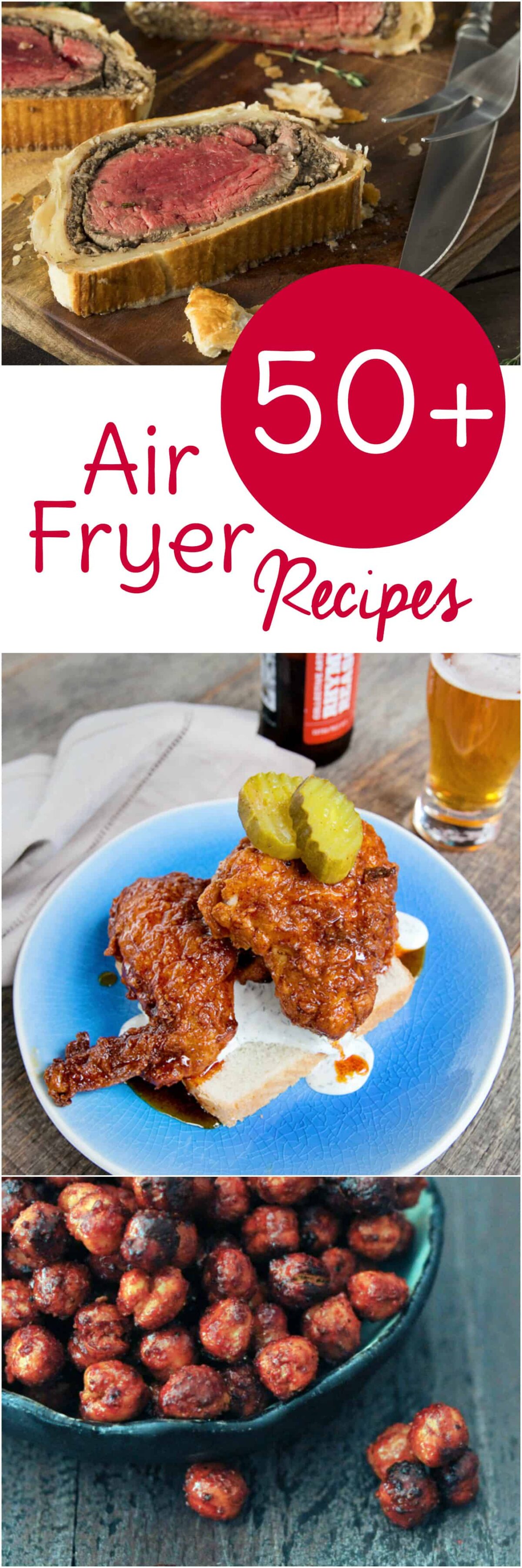 50 Free Air Fryer Recipes Beef Pork Chicken Seafood Dessert