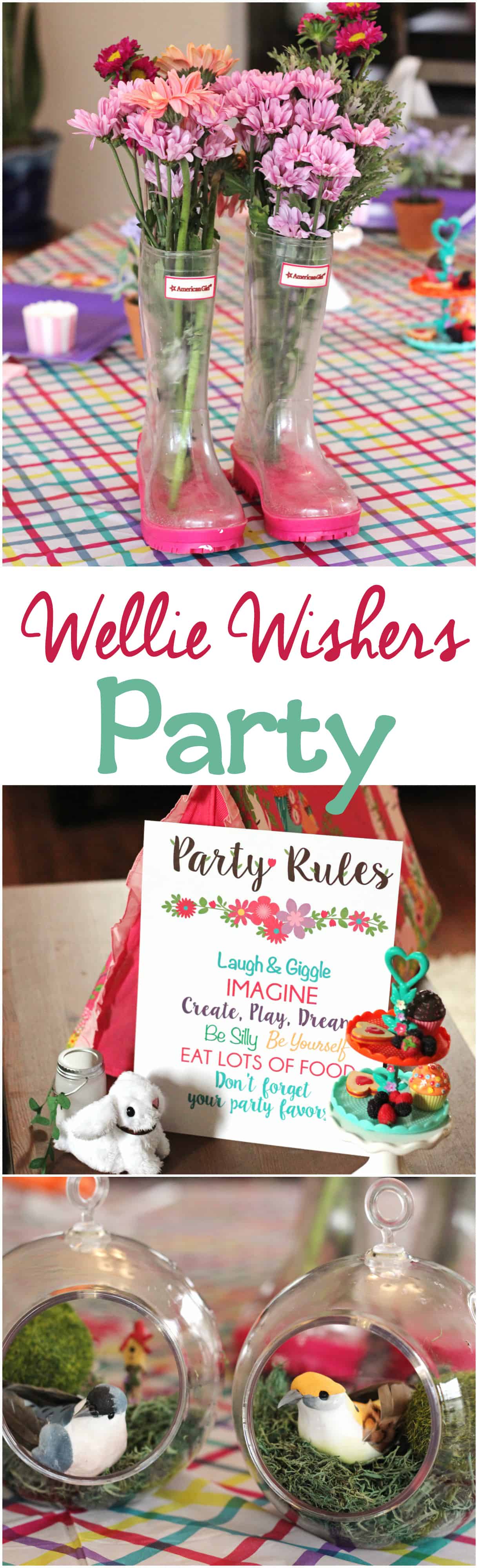 wellie wishers tea party