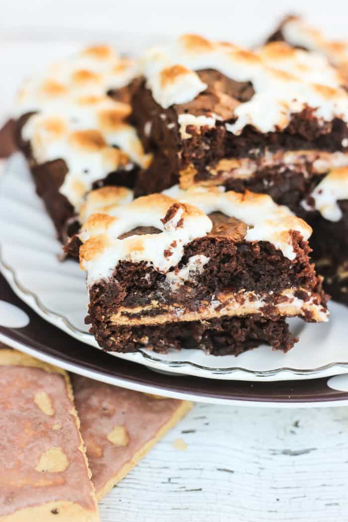 Easy Smore's Brownies 