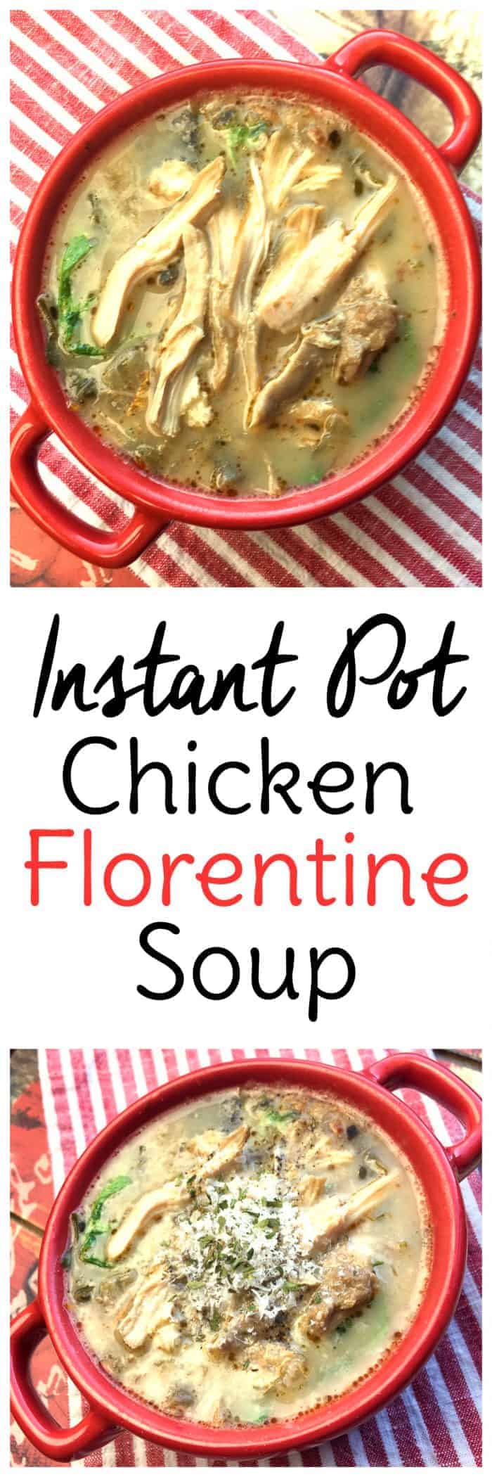 This Instant Pot chicken soup is a some of the best comfort food you'll enjoy this season.