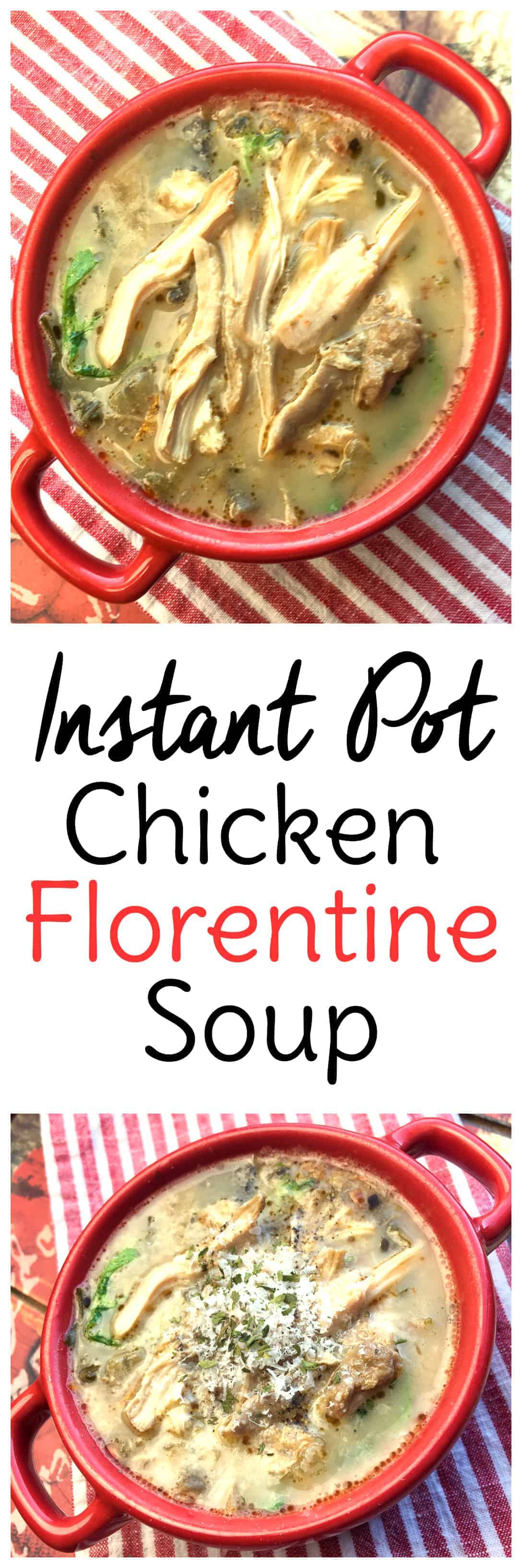 This Instant Pot chicken soup is a some of the best comfort food you'll enjoy this season. #instantpot #chickensoup