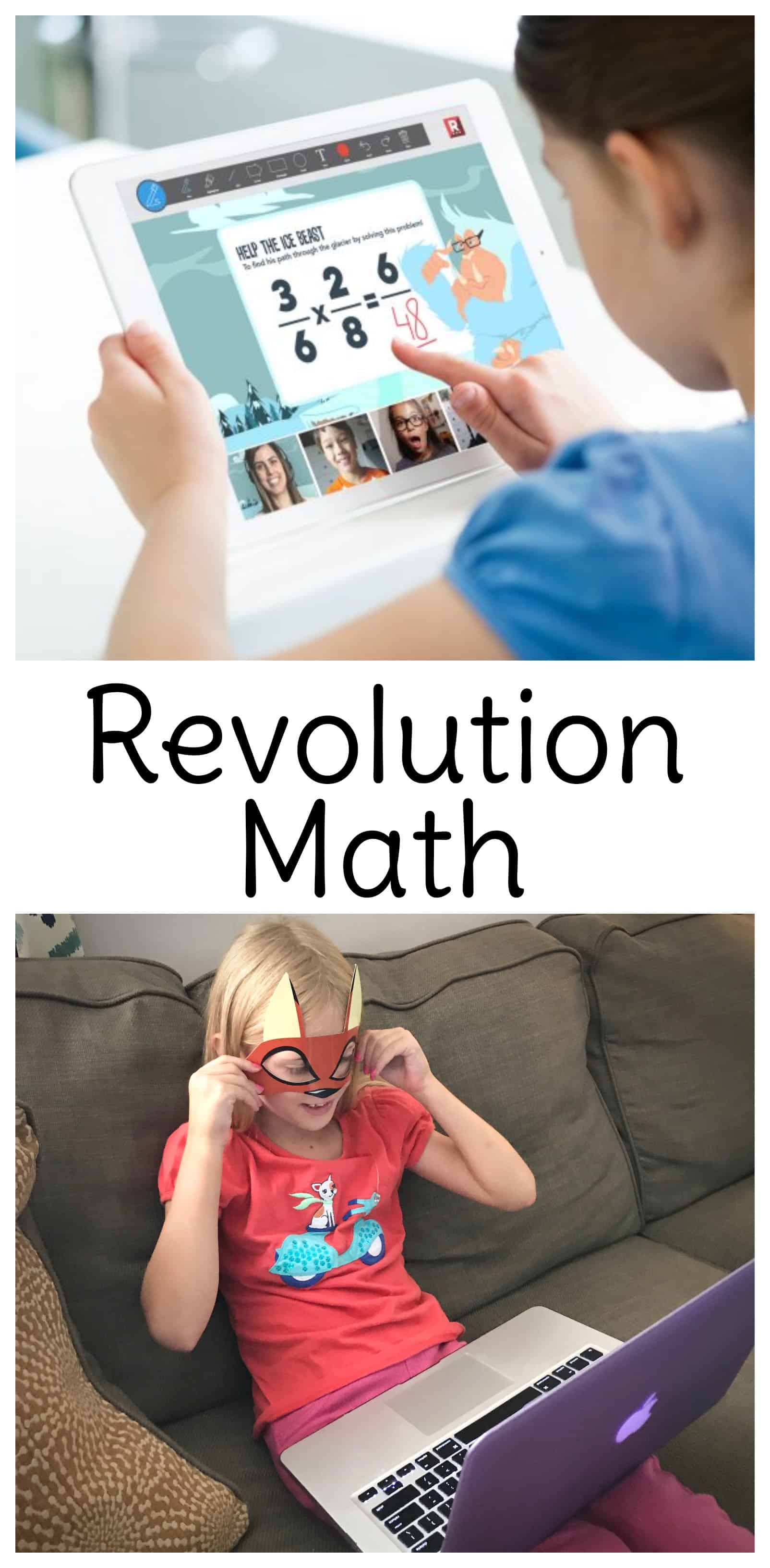 With math games for second grade through fifth grade, Revolution Math combines live tutoring and engagement with other students with an immersive, story-based curriculum. #math #mathgames