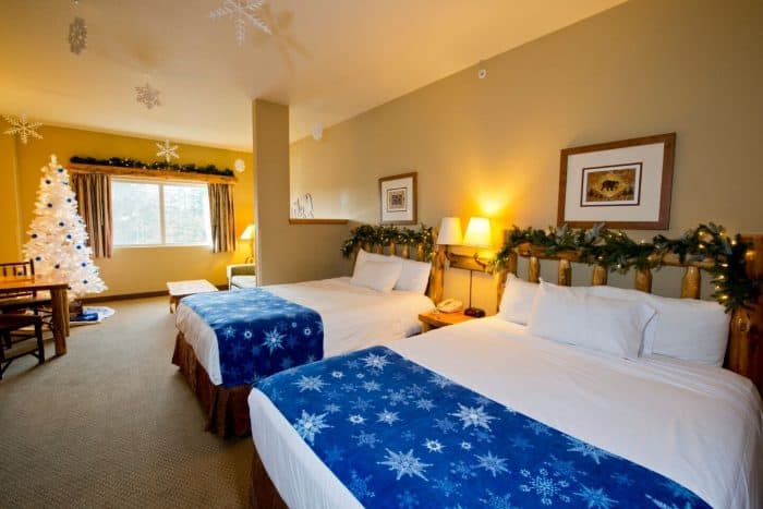 great wolf lodge christmas snowland suites