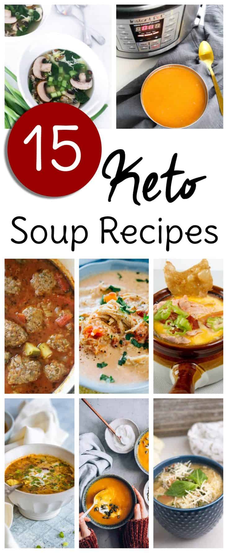 Keto Soup Recipes For Instant Pot Crock Pot And Stove Top   15 Keto Soup Recipes 735x1777 