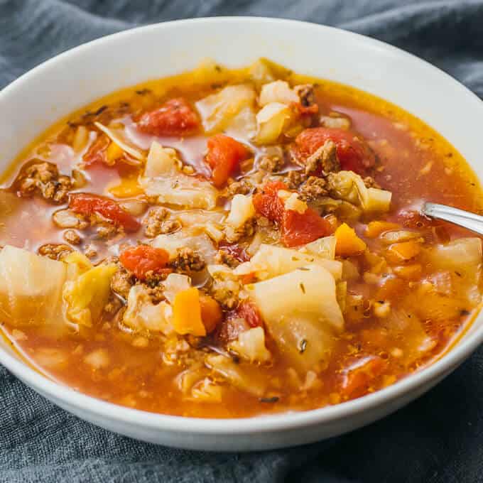 instant pot soup recipes cabbage soup