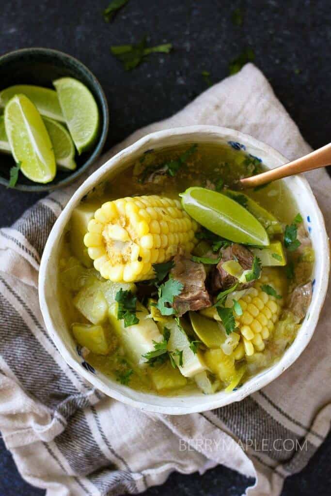 instant pot beef soup mexican