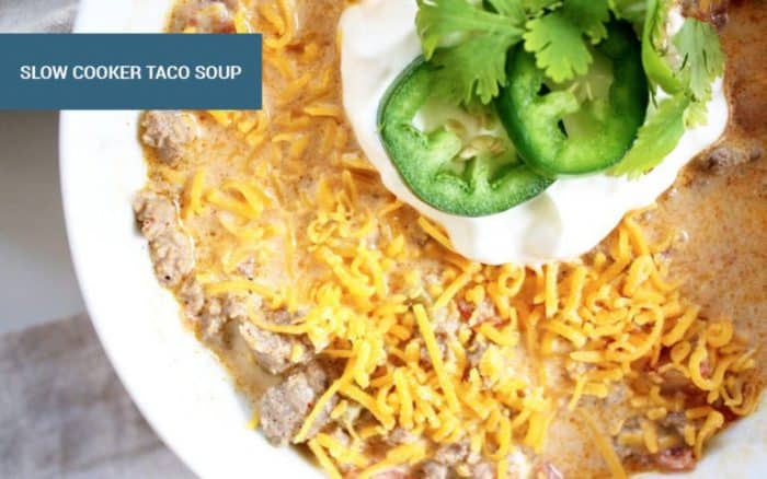 keto taco soup