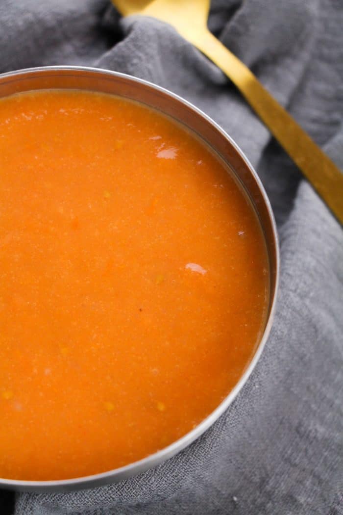 vegan tomato basil soup in the instant pot