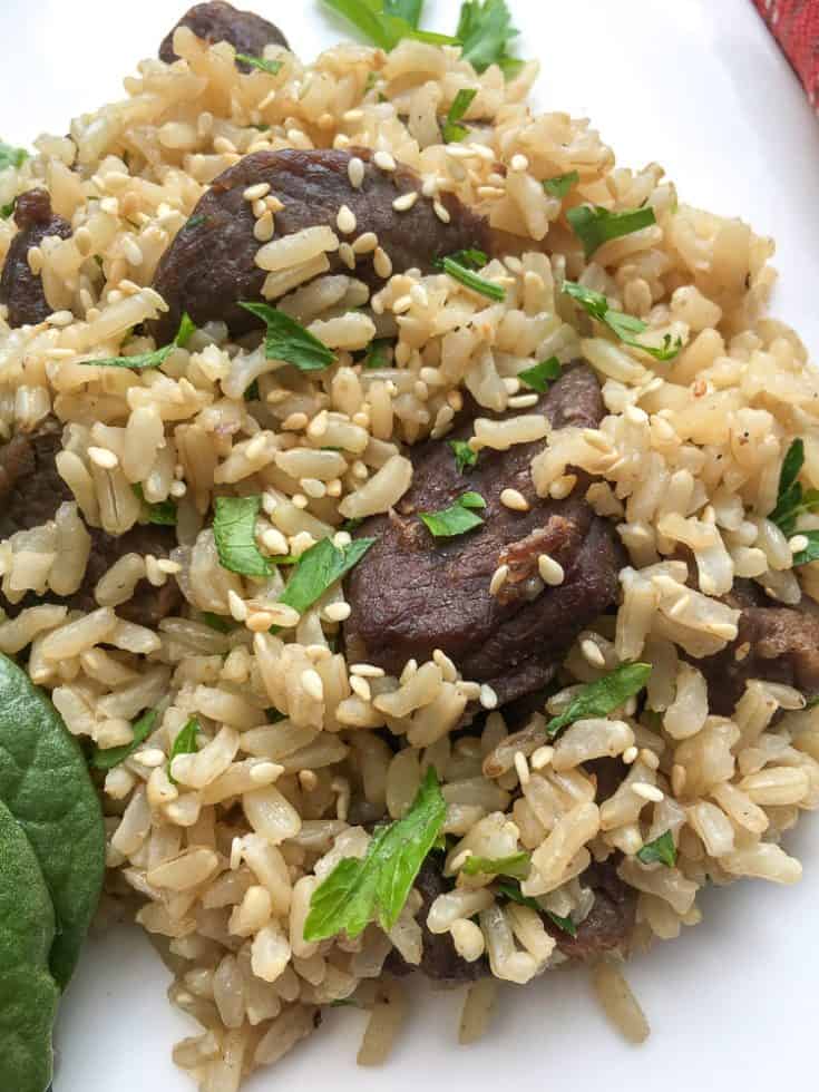 Instant pot beef tips and rice recipe gluten free 
