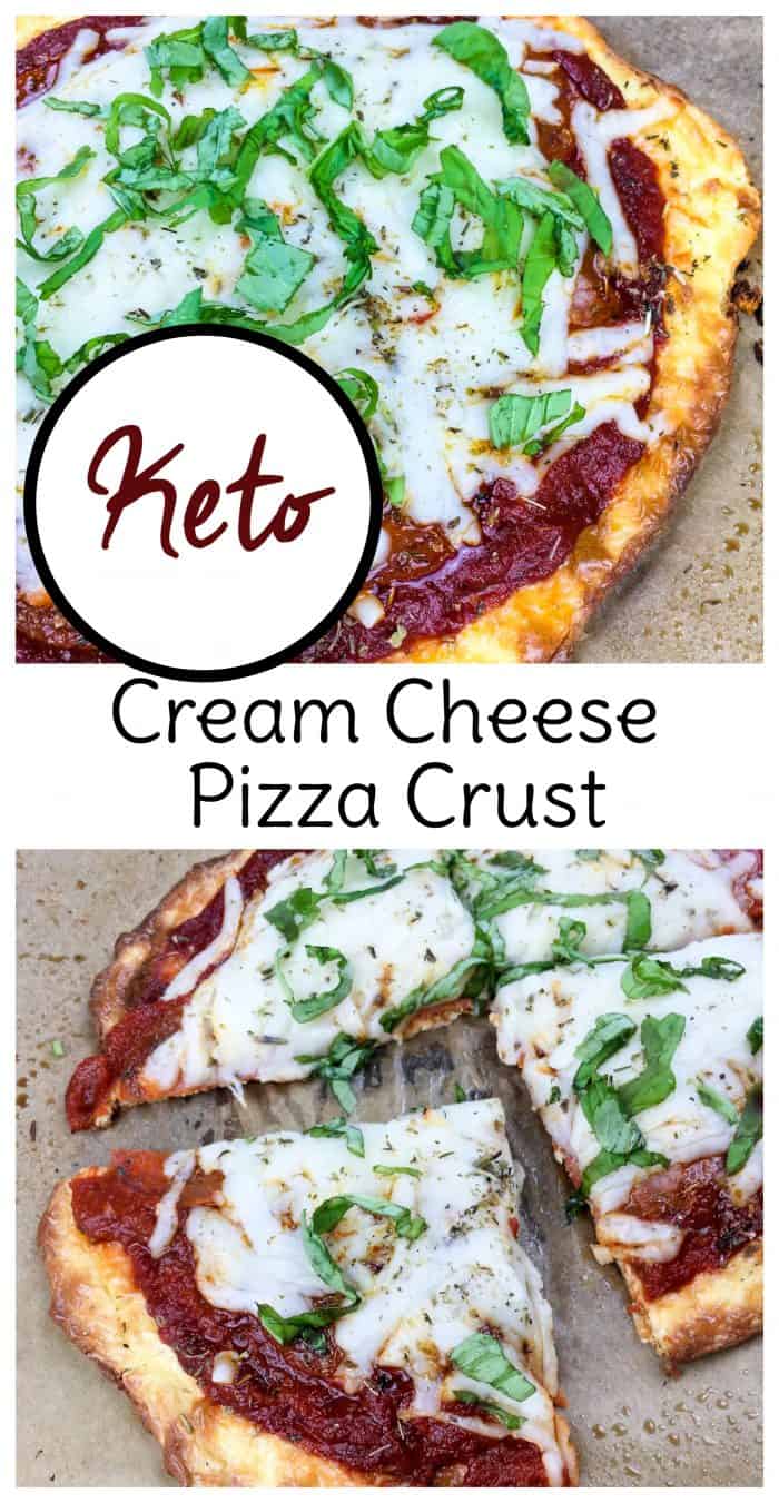 Keto Pizza Crust: Cream Cheese Pizza Crust Recipe