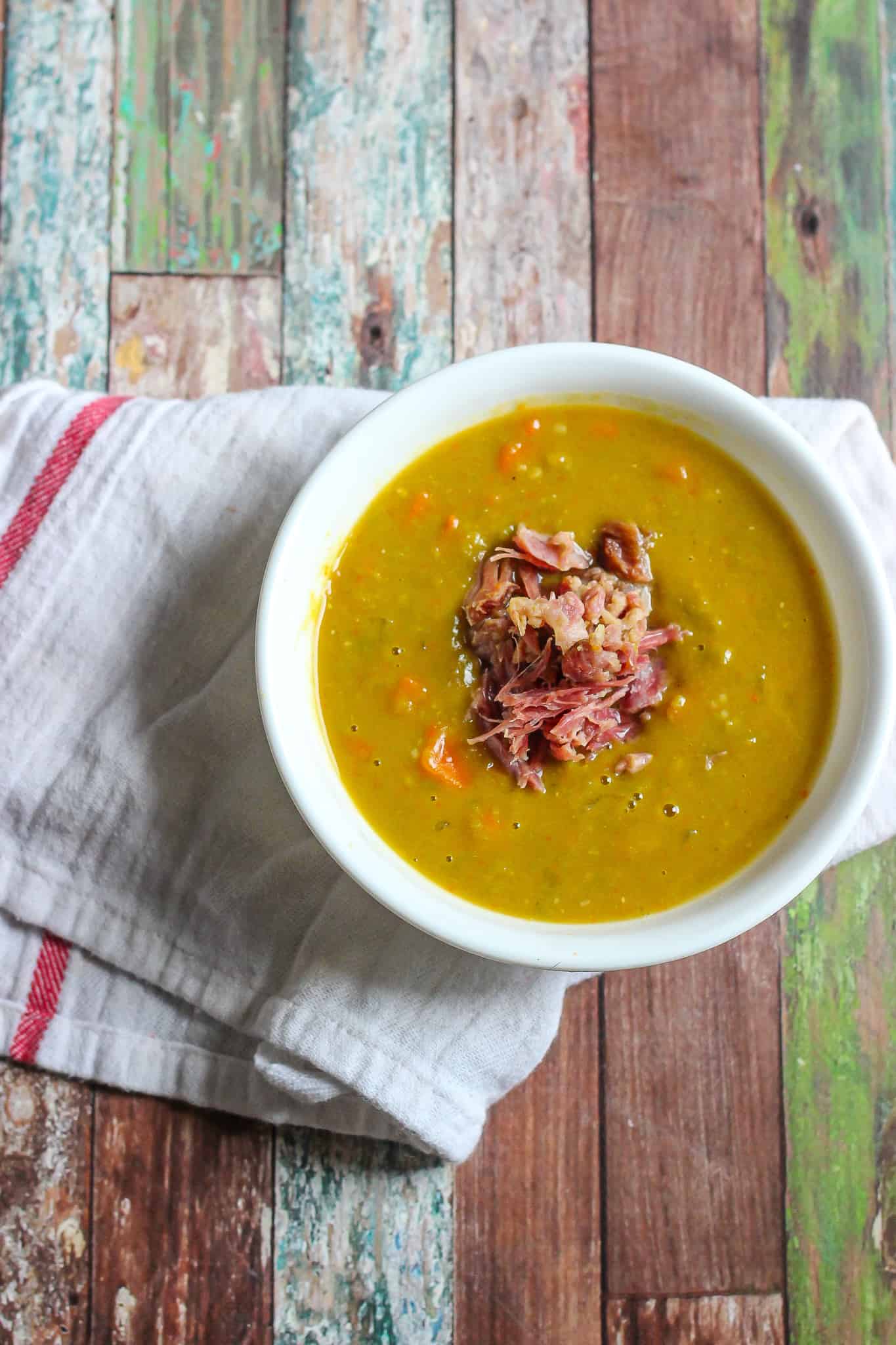 Instant Pot Split Pea Soup Use up your leftover ham hock!
