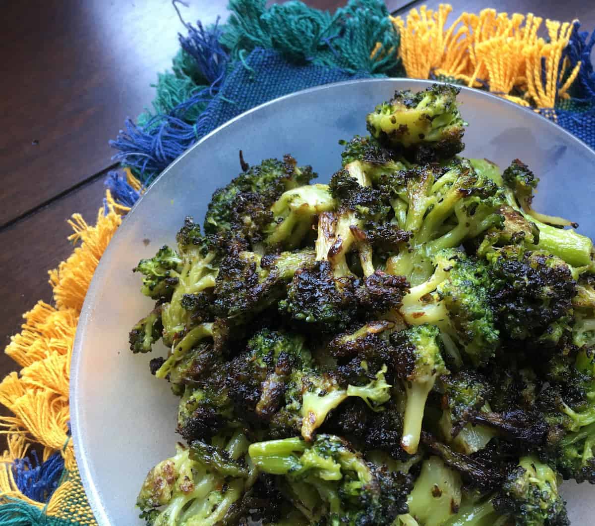 blackened broccoli recipe