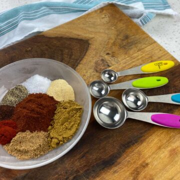 homemade taco seasoning ingredients