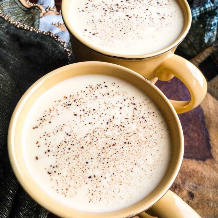 Easy Homemade Eggnog Recipe (Non Alcoholic) Sweet T Makes Three