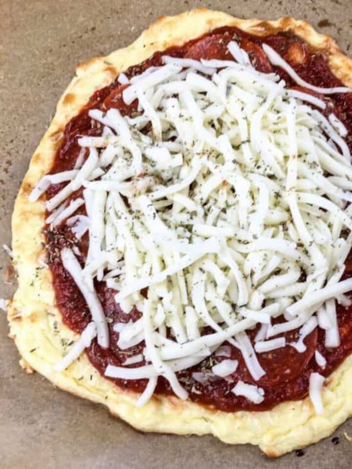 Keto Pizza Crust Cream Cheese Pizza Crust Recipe